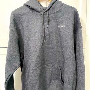 Gray Hoodie from crew of Uglies movie. Size Large